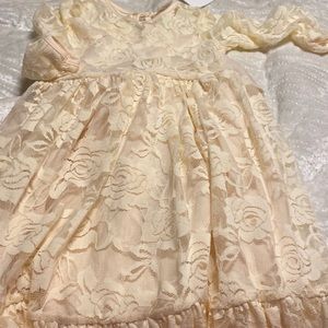 Lace girls dress